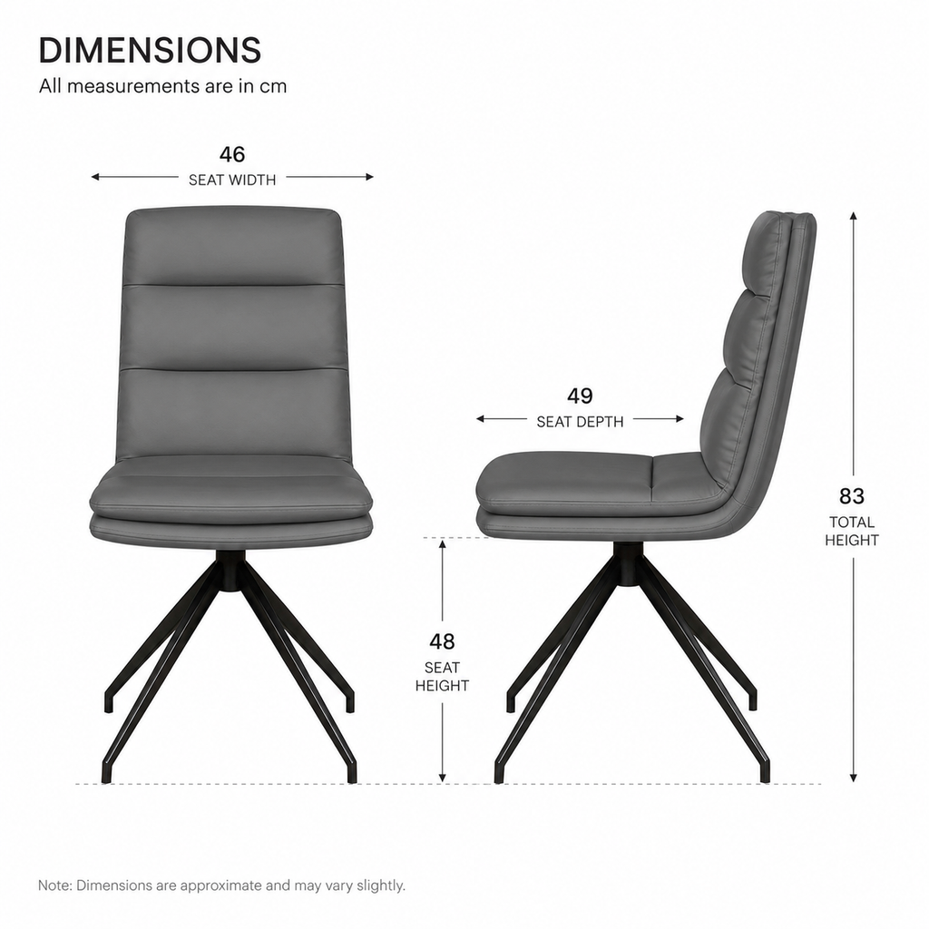 Padded Swivel Dining/ Office Chair Multi Market World Inc.