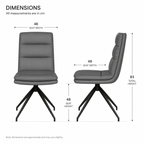 Padded Swivel Dining/ Office Chair Multi Market World Inc.