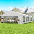 Large Outdoor Event Party Tent – 23' x 39' Commercial Wedding Canopy with Clear Church Windows Multi Market World Inc.