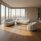 Sculptural Cloud Bubble Sofa, Ottoman Multi Market World Inc.