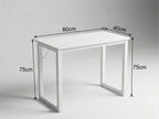 Simple Entryway Console Table with Metal Legs & Wood Top Multi Market World Inc.