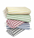 100% Cotton Turkish Beach Towel, 100cm x 180cm Multi Market World Inc.