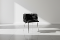 MMW Velvet Dining Chair with Silver Metal Legs - Upholstered Tufted Accent Chair for Dining Room, Living Room, and Bedroom Multi Market World Inc.