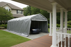 11x20 ft Gazebo Car Shelter/ Carport with zipper door, for car parking Multi Market World Inc.