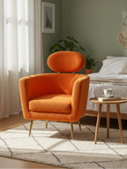 Teddy Boucle Accent Chair/ Arm Chair Multi Market World Inc.