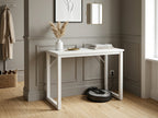 Simple Entryway Console Table with Metal Legs & Wood Top Multi Market World Inc.