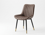 Set of 2 Upholstered Faux Leather Dining Chair, - Heavy Duty Commercial Grade Metal Framed (fd) Multi Market World Inc.