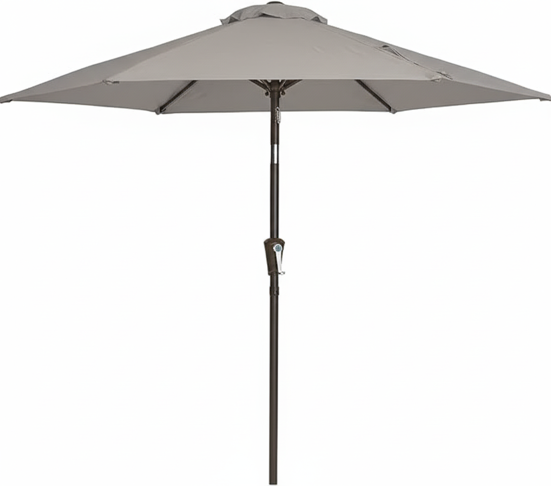 Outdoor Patio Umbrella, 7.5 FT, Dual-Vented Canopy with Crank and Tilt Function Pool, Deck, and Backyard