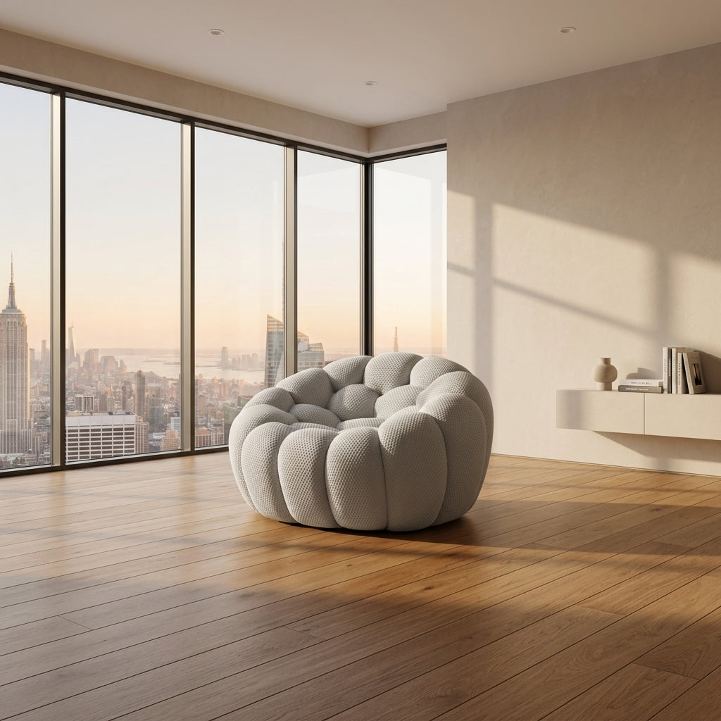 Sculptural Cloud Bubble Sofa, Ottoman Multi Market World Inc.