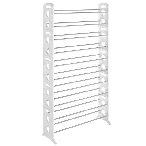 10-Tier Space-Saving Shoe Rack Organizer – Slim Vertical Storage Tower for Closets, Entryways, and Dorms (Holds 30 Pairs)