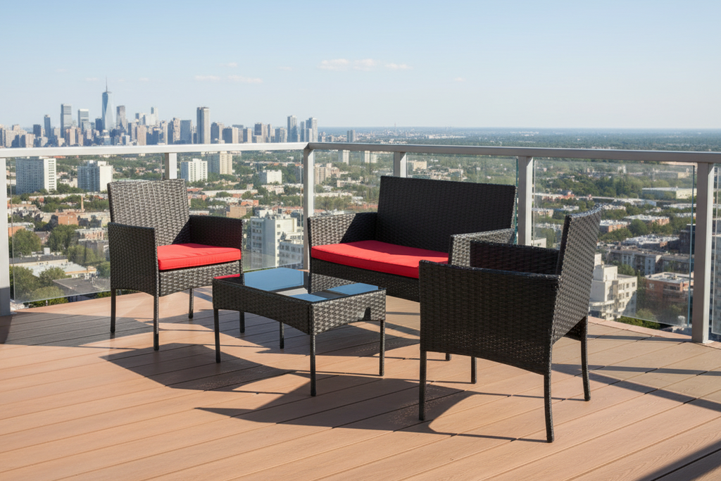 4-Piece Patio Sofa Set Multi Market World Inc.