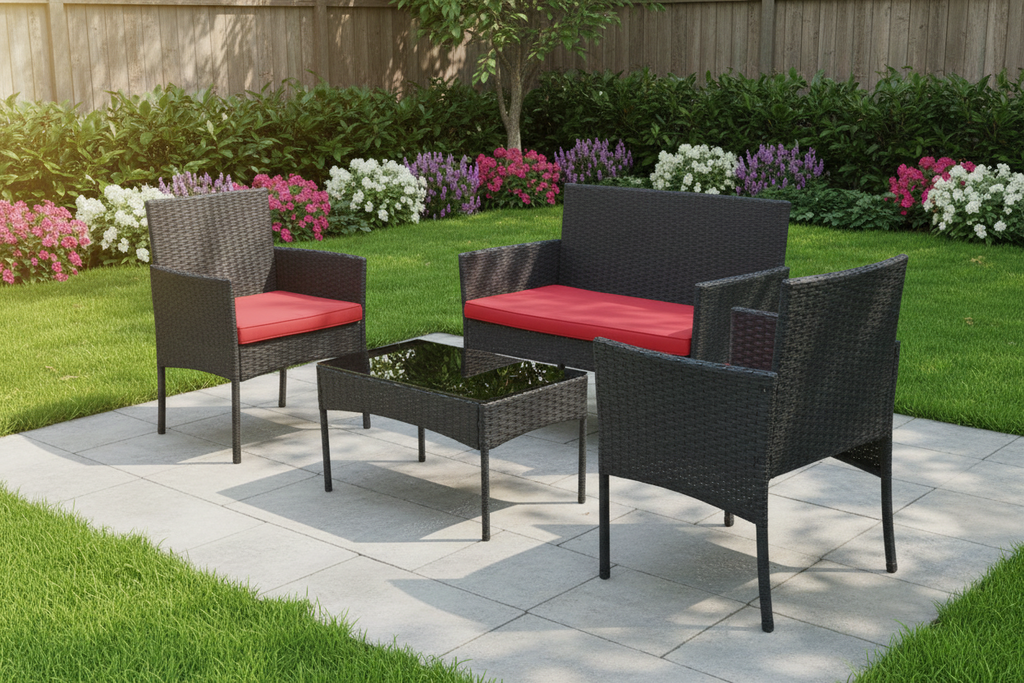 4-Piece Patio Sofa Set Multi Market World Inc.
