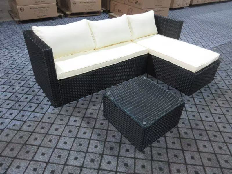 3-Piece Patio Sofa Set