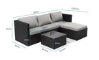 3-Piece Patio Sofa Set Multi Market World Inc.