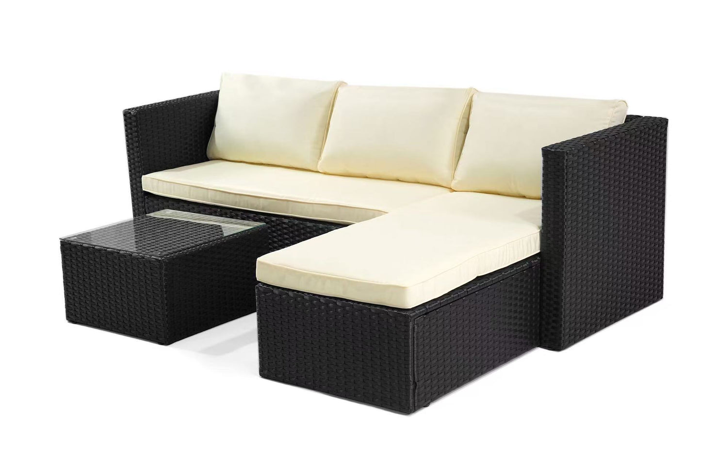 3-Piece Patio Sofa Set
