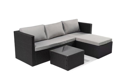 3-Piece Patio Sofa Set