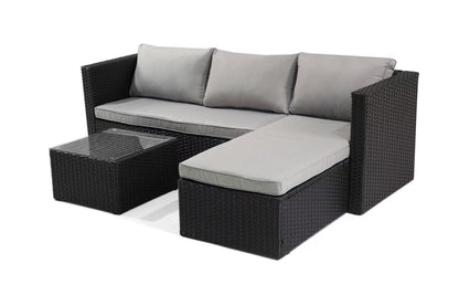 3-Piece Patio Sofa Set
