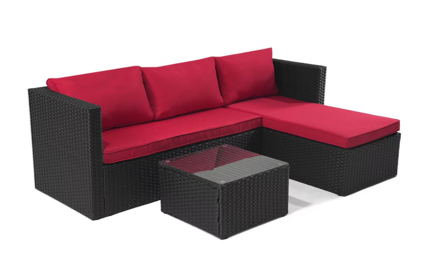3-Piece Patio Sofa Set