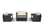 4-Piece Patio Wicker Sofa Set Multi Market World Inc.