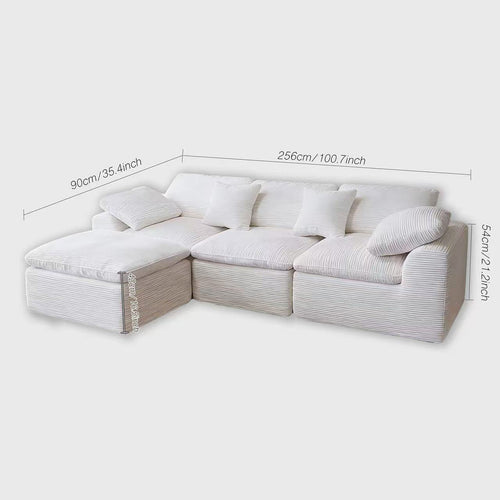 100" Compressed Modular secctional Sofa,  Sofa bed/Couch, Memory Foam Multi Market World Inc.