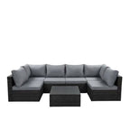 MMW 7-piece Patio Set (Grey) Multi Market World Inc.