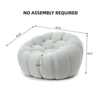 Sculptural Cloud Bubble Sofa, Ottoman Multi Market World Inc.