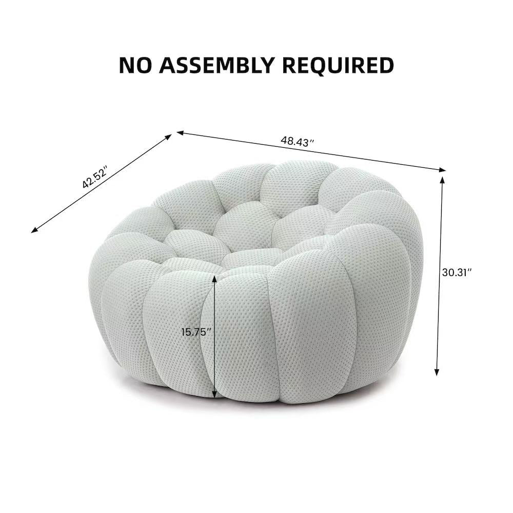 Sculptural Cloud Bubble Sofa, Ottoman Multi Market World Inc.