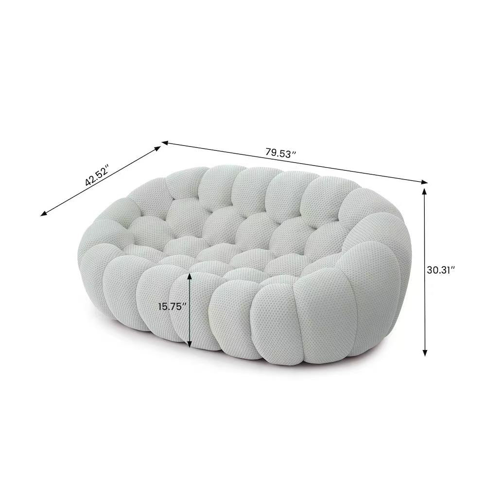 Sculptural Cloud Bubble Sofa, Ottoman Multi Market World Inc.