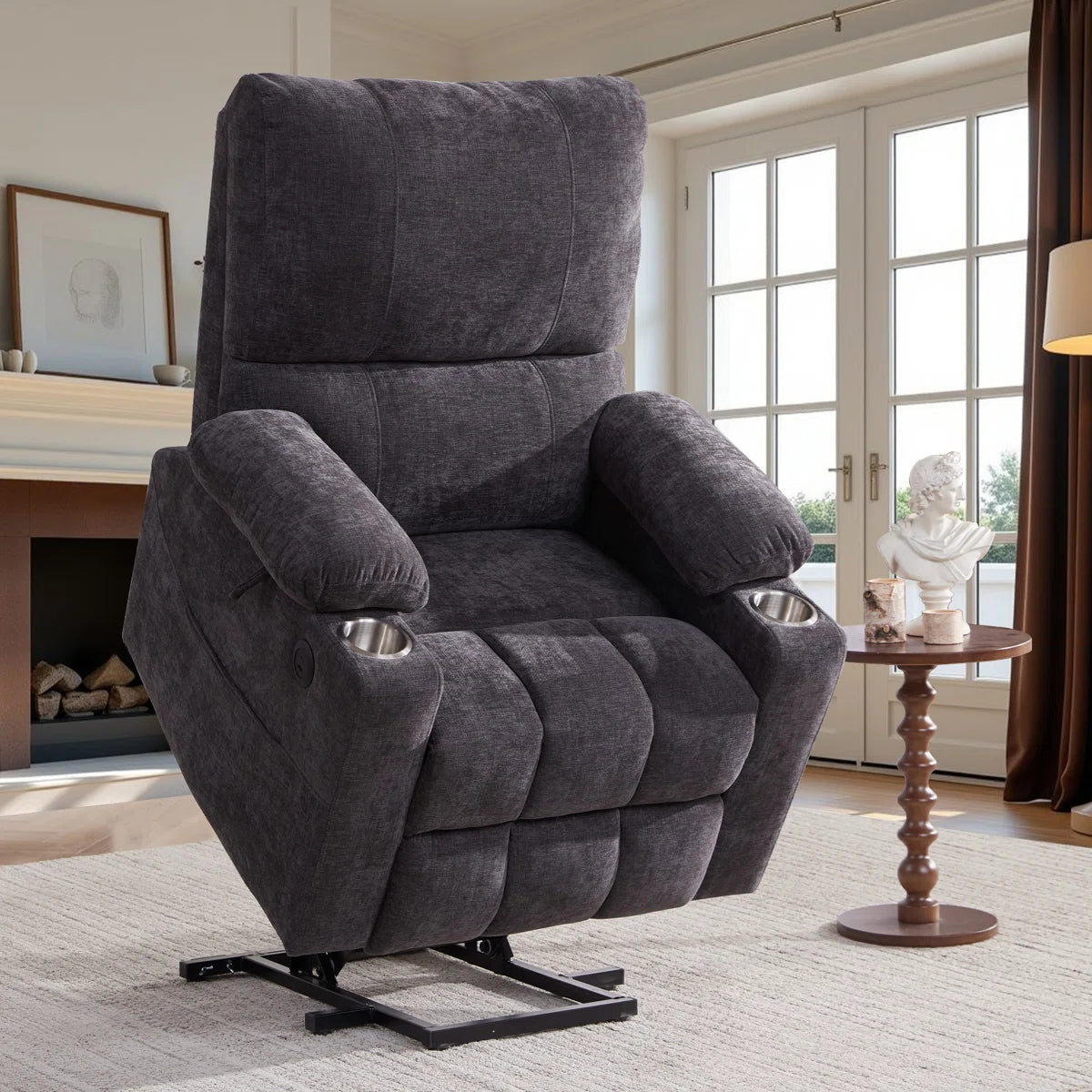 Seniors Electric Power Lift Recliner Chair - Extra wide