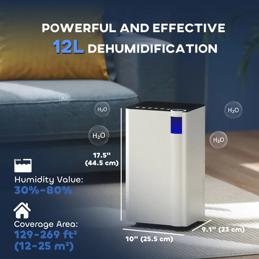 EcoDDehumidifierry 25-Pint