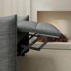 Tufted Fabric Manual Recliner Chair - Multi Market World Multi Market World Inc.