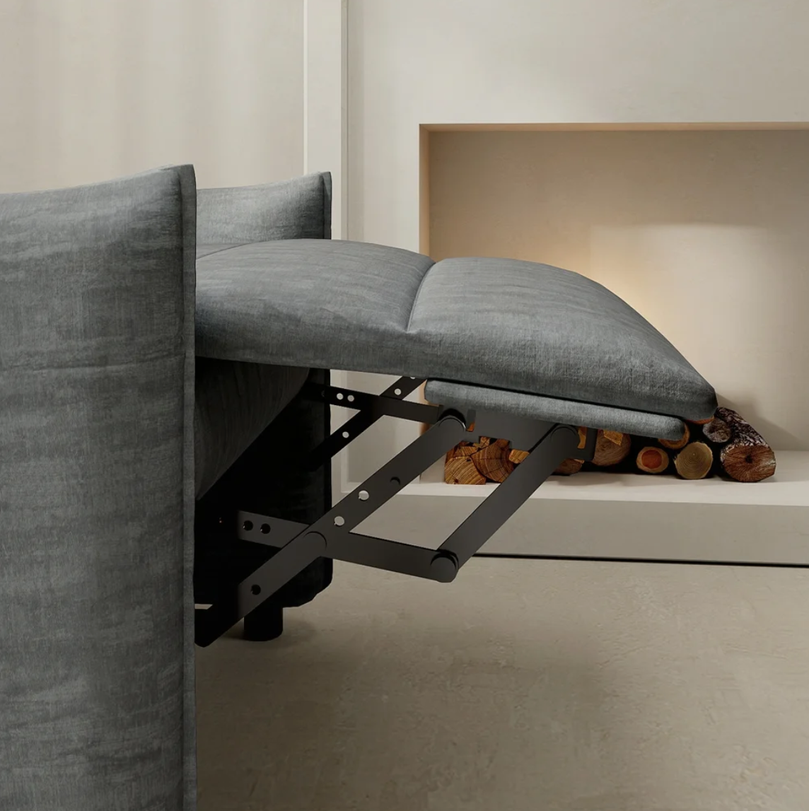 Tufted Fabric Manual Recliner Chair - Multi Market World Multi Market World Inc.