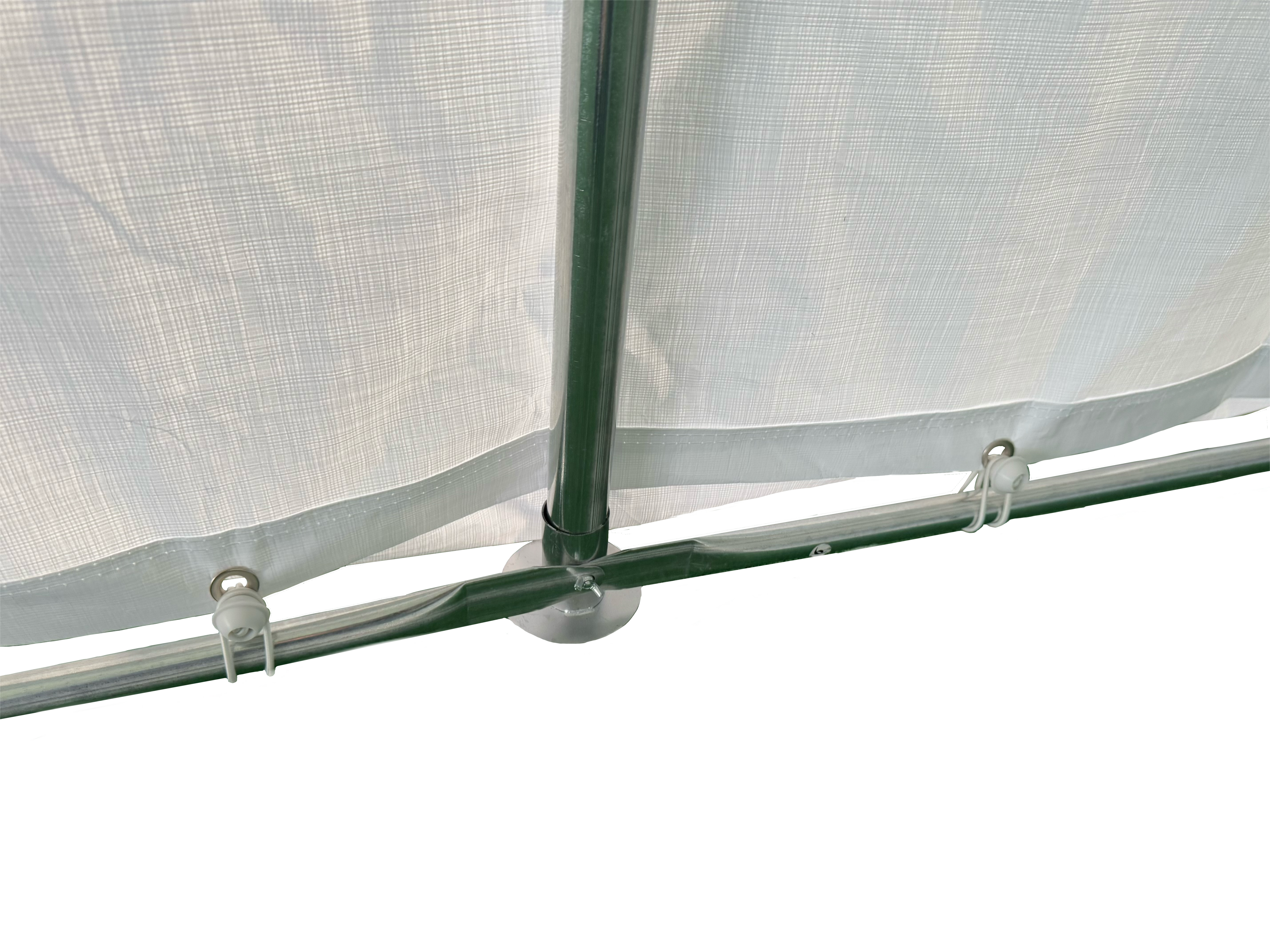 20 x 20 FT Heavy Duty Party Tent, Carport Garage Canopy, Patio Gazebo with Removable Sidewalls – White Multi Market World Inc.