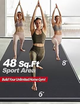 8" x 6" Yoga & Pilates & Gym Mat