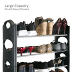 10-Tier Space-Saving Shoe Rack Organizer – Slim Vertical Storage Tower for Closets, Entryways, and Dorms (Holds 30 Pairs) Multi Market World Inc.