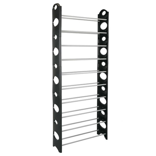 10-Tier Space-Saving Shoe Rack Organizer – Slim Vertical Storage Tower for Closets, Entryways, and Dorms (Holds 30 Pairs) Multi Market World Inc.