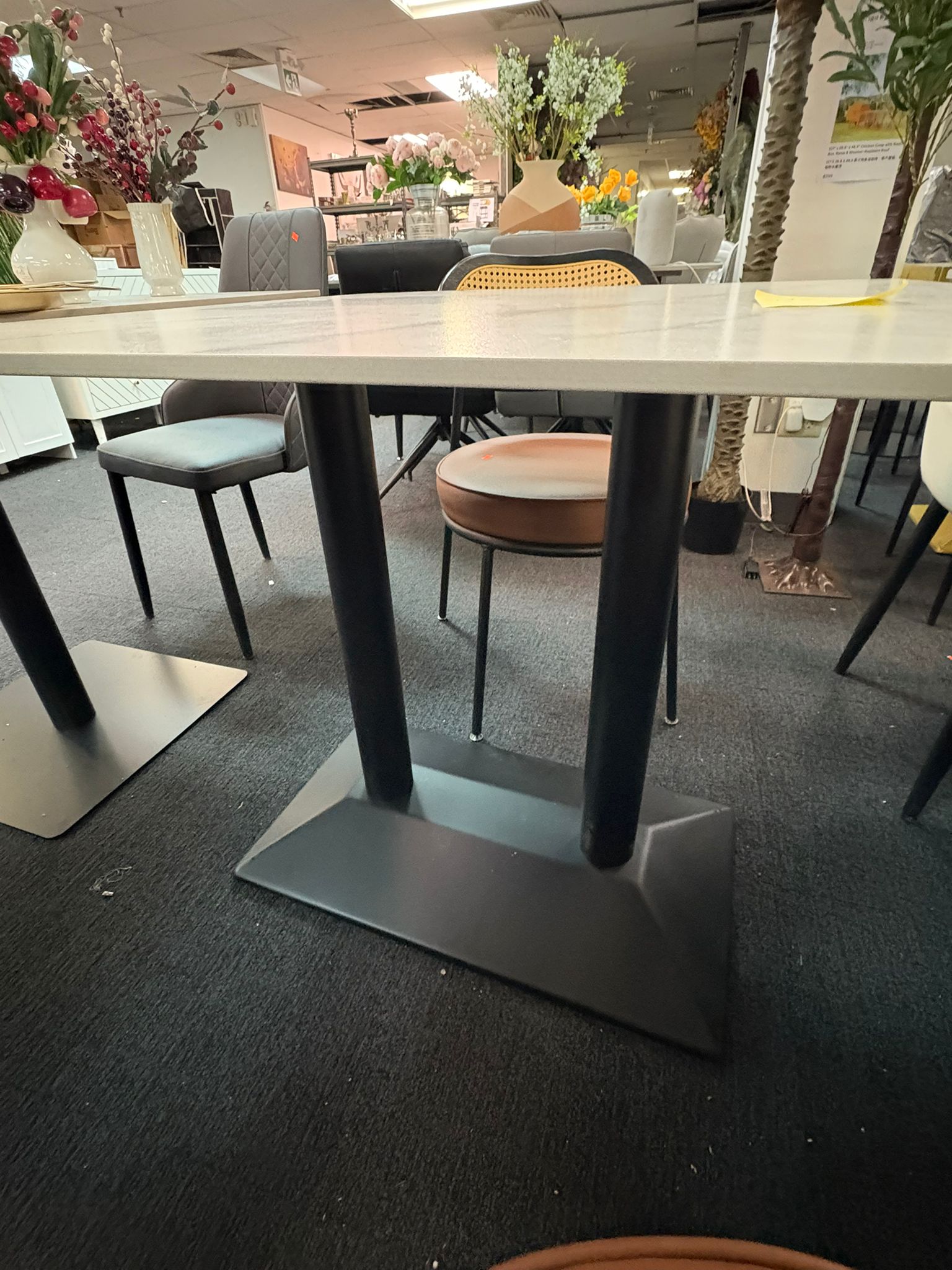 80 x 80 cm Square Sintered Stone Dining Table Multi Market World Inc.