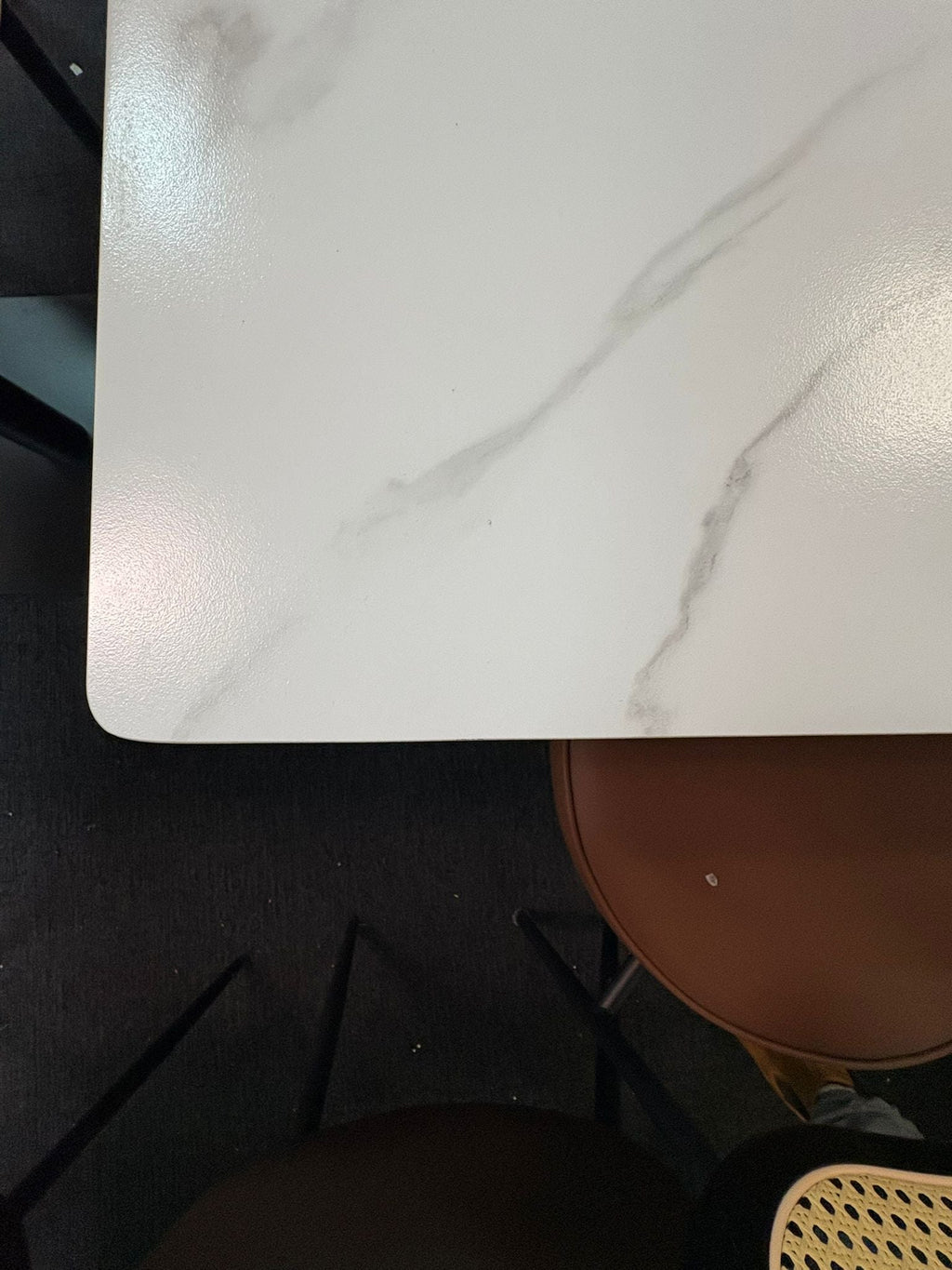80 x 80 cm Square Sintered Stone Dining Table Multi Market World Inc.
