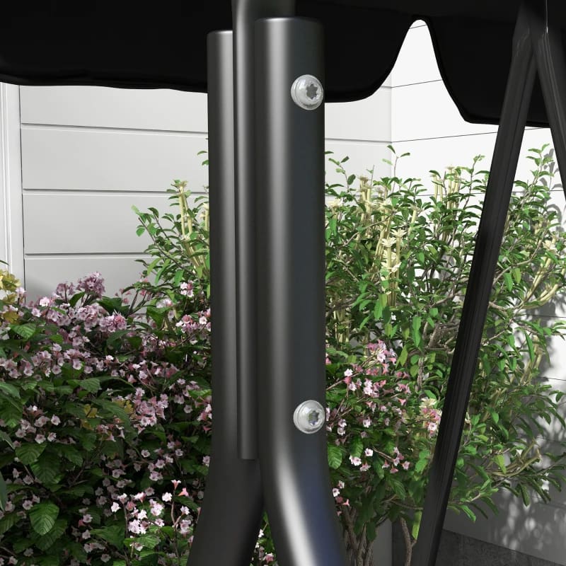2-Seater Patio Canopy Swing,  Heavy Duty Steel Frame Multi Market World Inc.