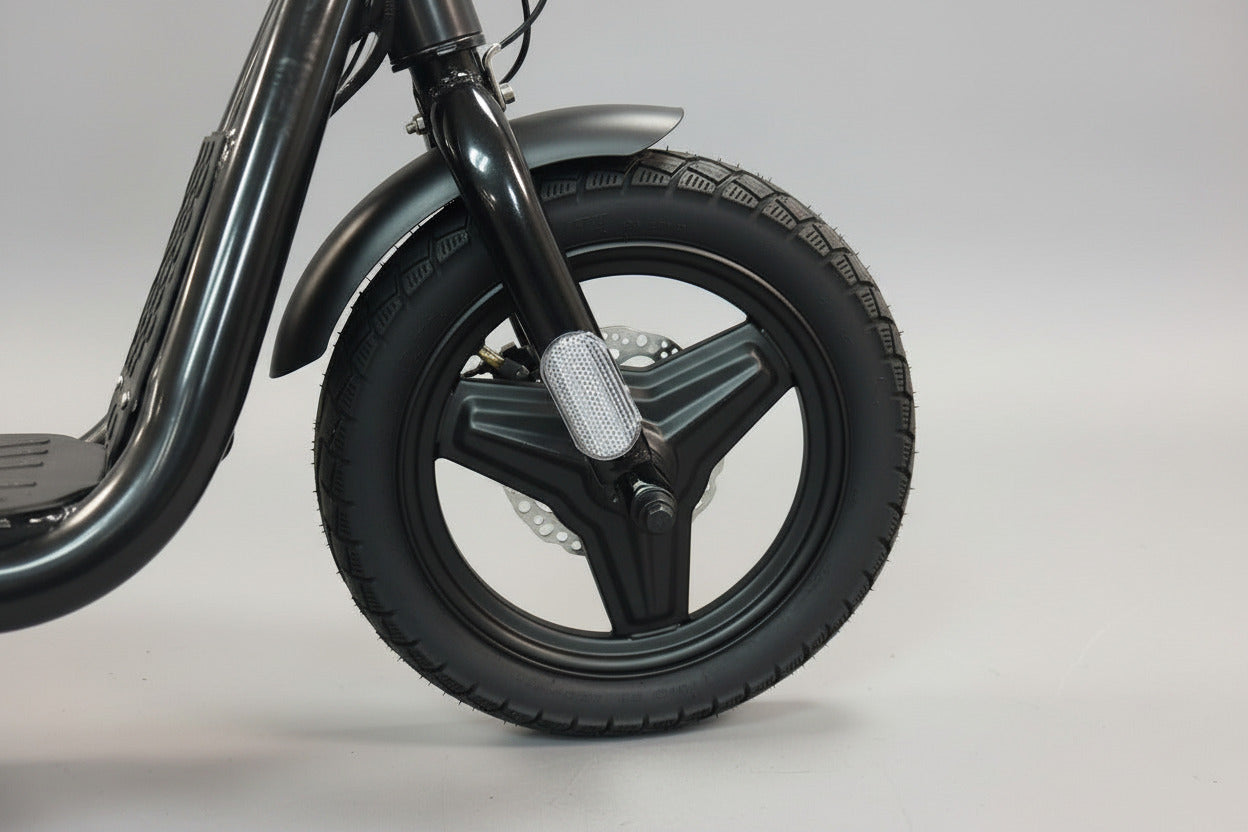 Foldable 14" Electric Scooter with Seat & Cargo Basket – Adjustable Height, 750W Motor, 30 km/h, 10.4Ah Battery Multi Market World Inc.