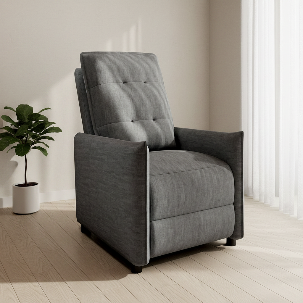 Tufted Fabric Recliner Chair - Multi Market World Multi Market World Inc.
