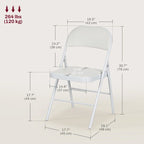 Padded Folding Chairs with Padded Seat Multi Market World Inc.