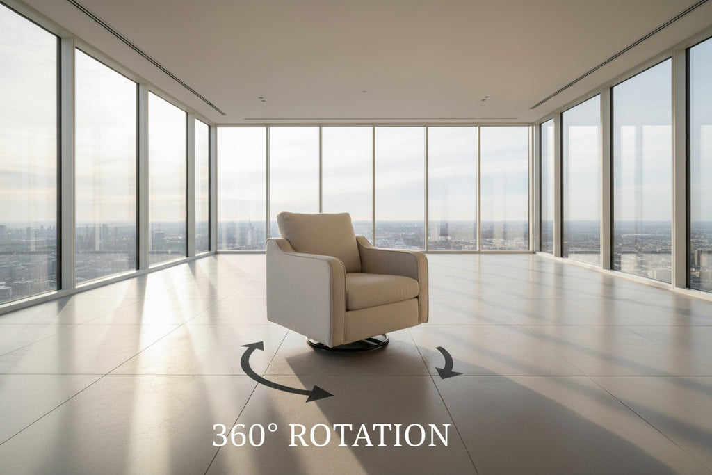 Swivel Accent Chair, 360 degree rotate Multi Market World Inc.