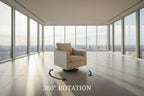 Swivel Accent Chair, 360 degree rotate Multi Market World Inc.