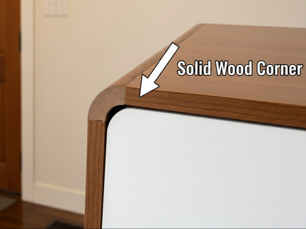 Shoe Storage Cabinet, 120 cm Wide, 3 Doors with Open Shelving, up to 30 Pairs Multi Market World Inc.