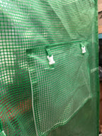 2.5 x 6.56 ft Heavy Duty Metal Frame Outdoor Greenhouse with PE Cover and Zipper Door for Flower and Plant Growth Multi Market World Inc.