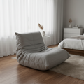Lazy Sofa, Floor Sofa Chair, Cloud Lounge Chair - Plush White Tufted Floor Sofa Multi Market World Inc.