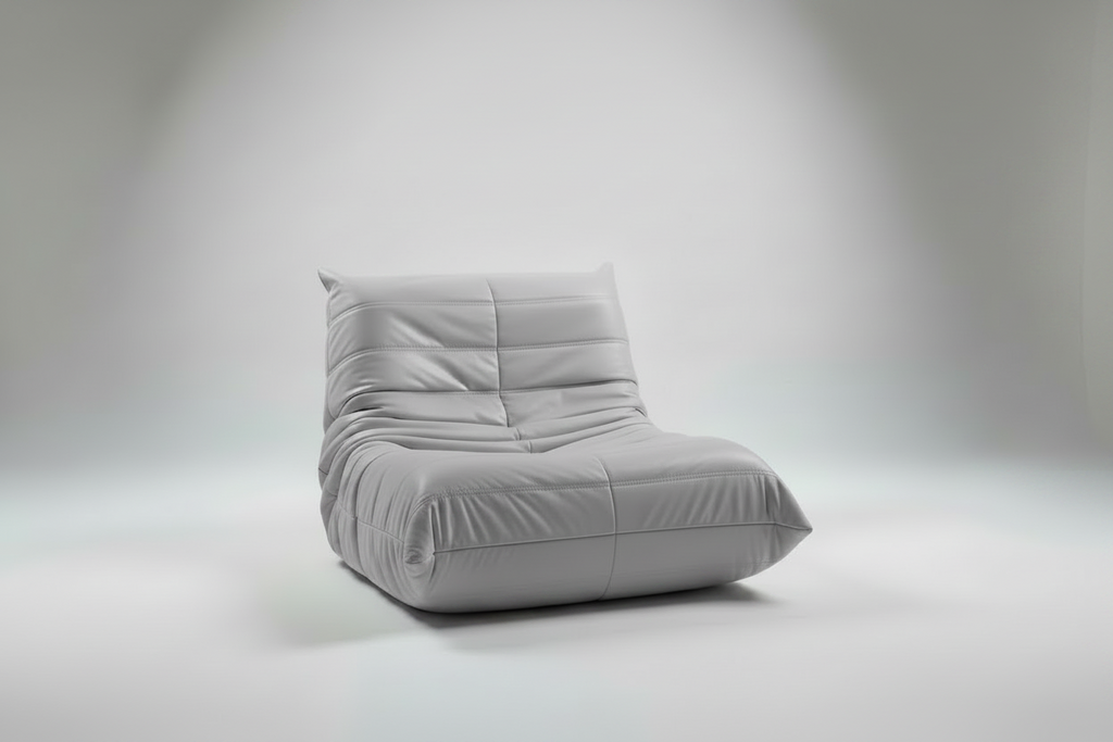 Lazy Sofa, Floor Sofa Chair, Cloud Lounge Chair - Plush White Tufted Floor Sofa Multi Market World Inc.