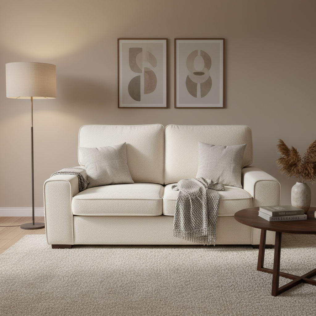 Modern 2-Seater Sofa with Deep Cushioning Multi Market World Inc.
