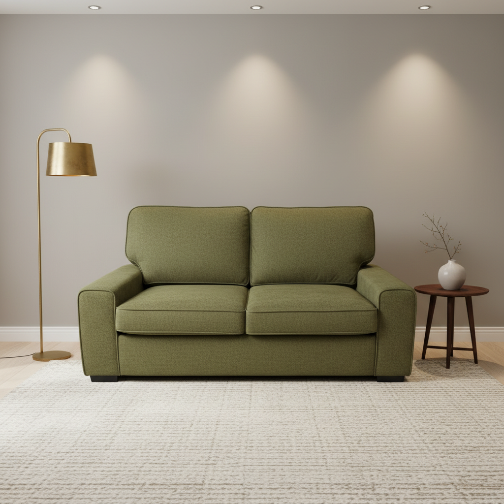 Modern 2-Seater Sofa with Deep Cushioning Multi Market World Inc.